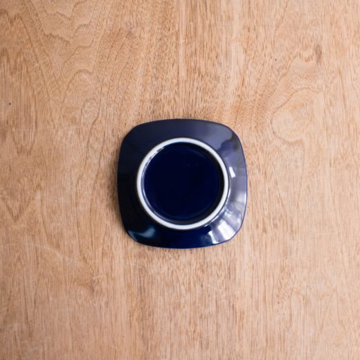 【WEB限定】瑠璃小紋 四角3.5皿 (七宝) -器市-