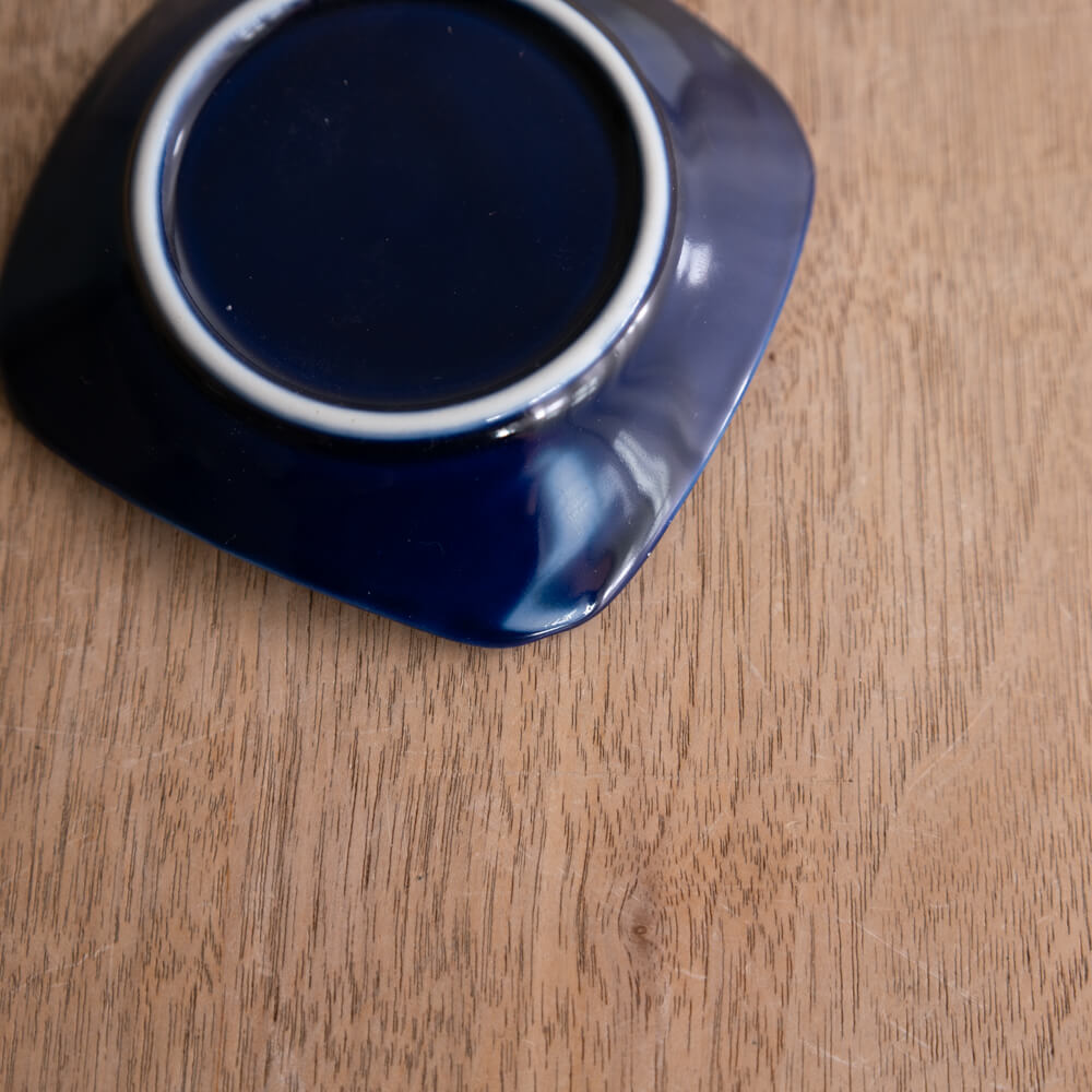 【WEB限定】瑠璃小紋 四角3.5皿 (七宝) -器市-