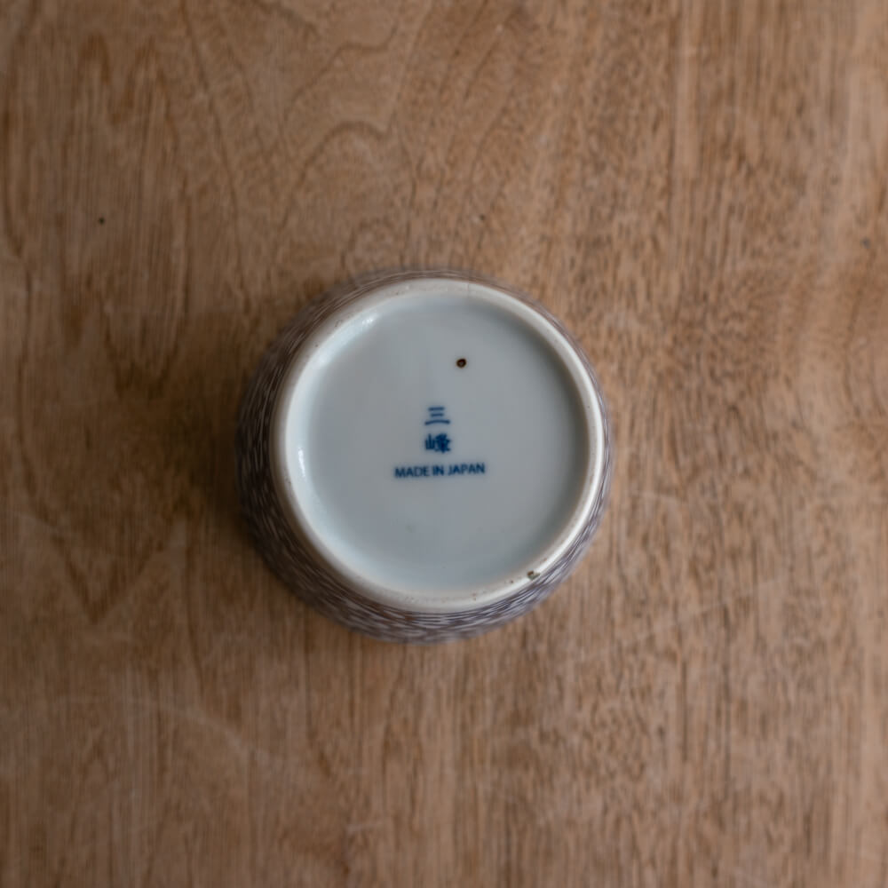 染付ソバ千代久 蛸唐草 -器市-