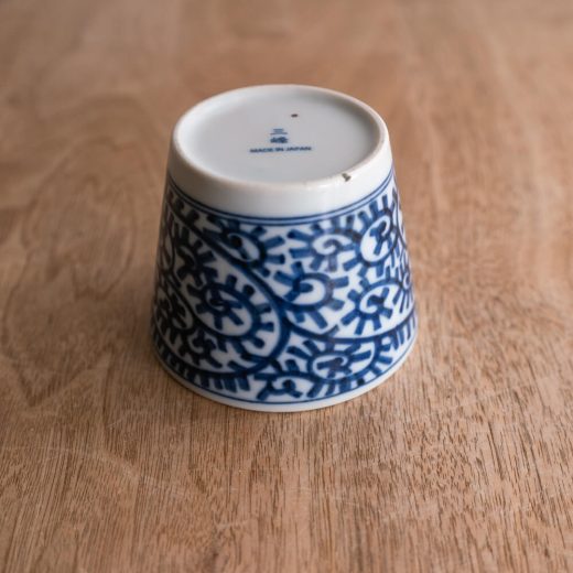 染付ソバ千代久 蛸唐草 -器市-