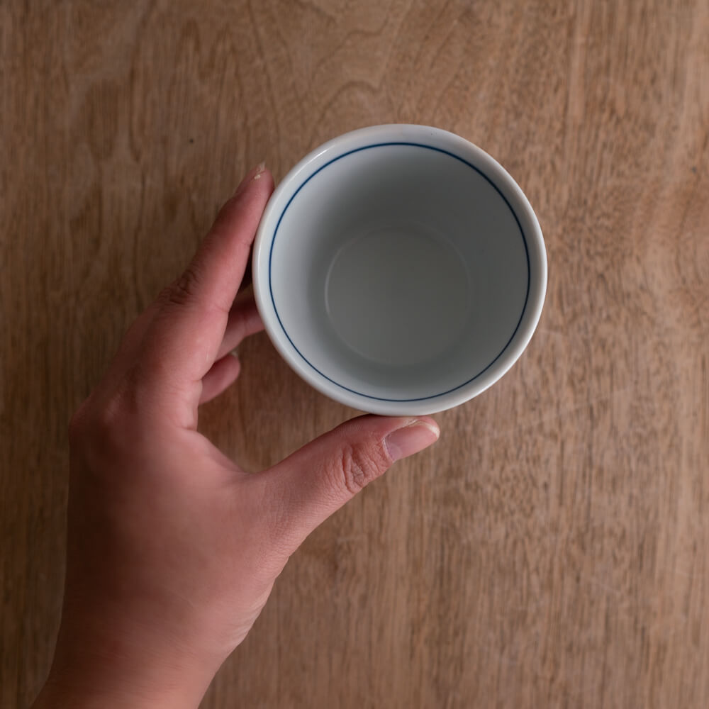 染付ソバ千代久 蛸唐草 -器市-