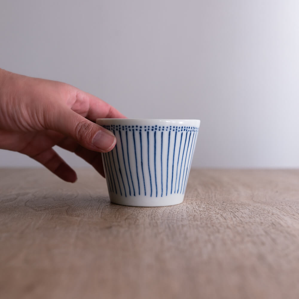 【WEB限定】染付ソバ千代久 細十草 -器市-