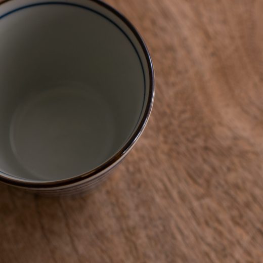 【WEB限定】染付ソバ千代久 ブルーボーダー -器市-