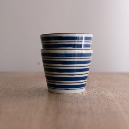 【WEB限定】染付ソバ千代久 ブルーボーダー -器市-