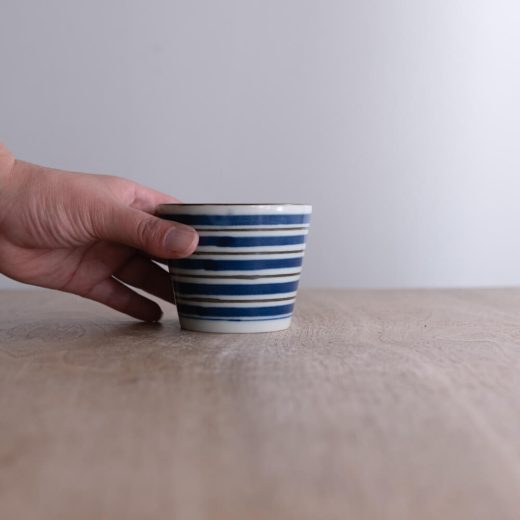 【WEB限定】染付ソバ千代久 ブルーボーダー -器市-