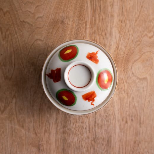 【WEB限定】赤絵 蓋物 (小) -器市-
