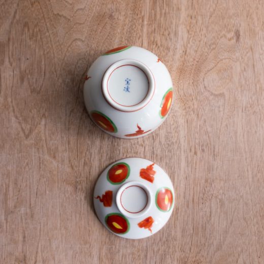 【WEB限定】赤絵 蓋物 (小) -器市-