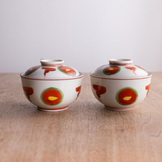 【WEB限定】赤絵 蓋物 (小) -器市-