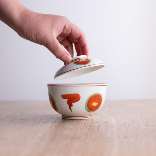 【WEB限定】赤絵 蓋物 (小) -器市-