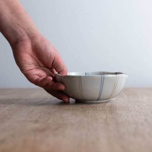 【WEB限定】二点十草 変形鉢 (小) -器市-