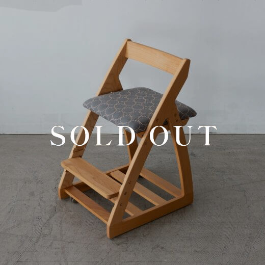 ［アップサイクル品］杉工場 レオ デスクチェア アルダー材 ミナペルホネン tambourine - if1079売り切れ