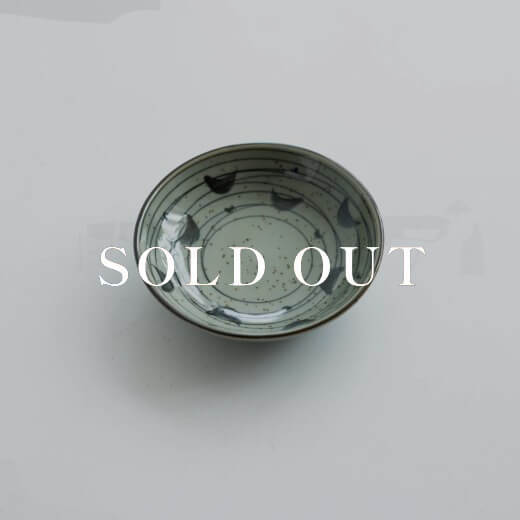 アウトレット食器（器市）の染付3.3豆皿 月巡 売り切れ