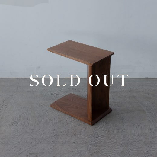 アウトレット家具の［現品SALE］ナガノインテリア LT031-1S48 サイドテーブル WN-WN売り切れ
