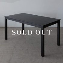 アウトレット家具の［現品SALE］ダイニングテーブル F6-109BK オーク - ウレタン塗装 売り切れ