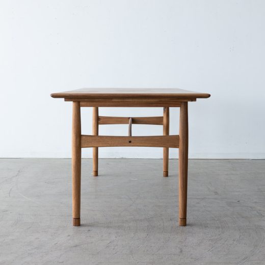 ［廃盤SALE］EDDA LDテーブルDT33105Q  チーク・アカシア / オイル仕上げ
