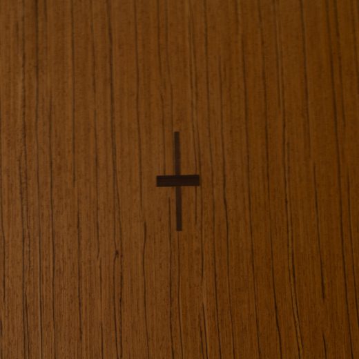 ［廃盤SALE］EDDA LDテーブルDT33105Q  チーク・アカシア / オイル仕上げ