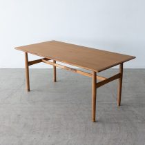 アウトレット家具の［廃盤SALE］EDDA LDテーブルDT33105Q チーク・アカシア / オイル仕上げ