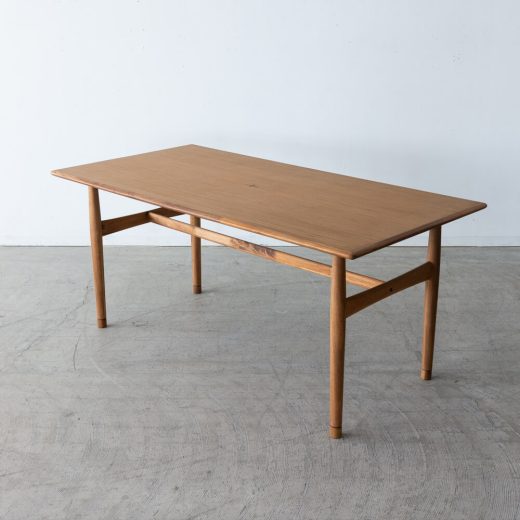 アウトレット家具の［廃盤SALE］EDDA LDテーブルDT33105Q チーク・アカシア / オイル仕上げ