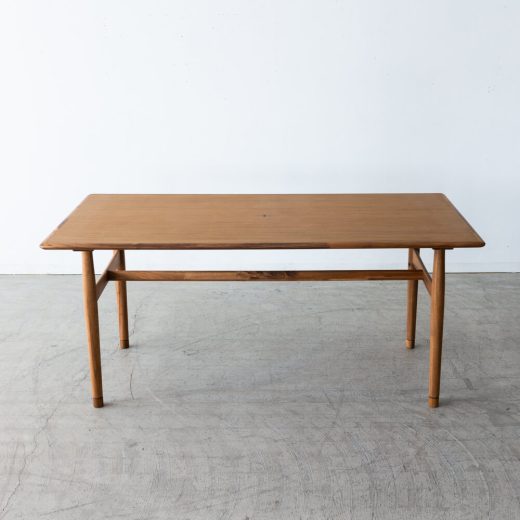 ［廃盤SALE］EDDA LDテーブルDT33105Q  チーク・アカシア / オイル仕上げ