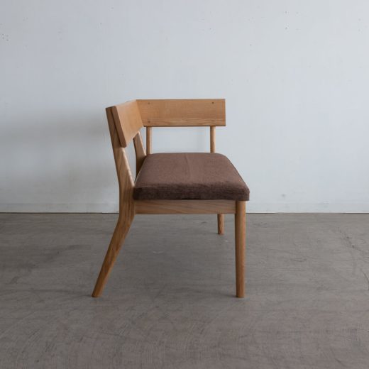 ［新品廃盤特価 ］Cielo LDカウチL ホワイトオーク無垢材 / オイル仕上げ カバー付き