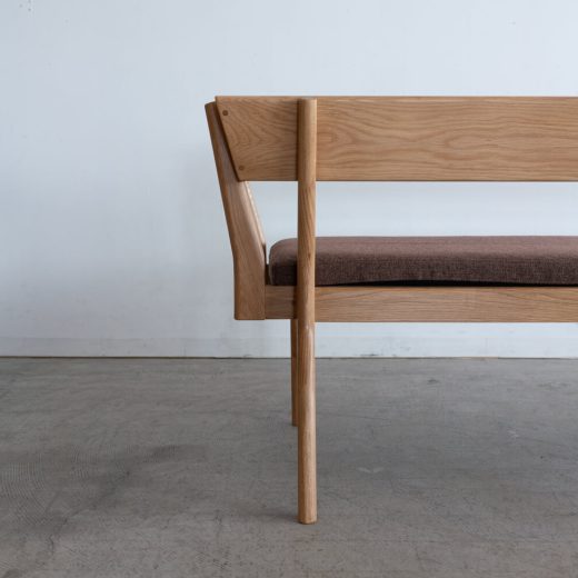 ［新品廃盤特価 ］Cielo LDカウチL ホワイトオーク無垢材 / オイル仕上げ カバー付き