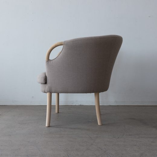 ［現品SALE］ELEGANCE ラウンジチェア Soap ホワイトアッシュ材 / ソープ仕上げ 張地:N1