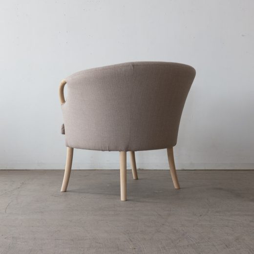 ［現品SALE］ELEGANCE ラウンジチェア Soap ホワイトアッシュ材 / ソープ仕上げ 張地:N1