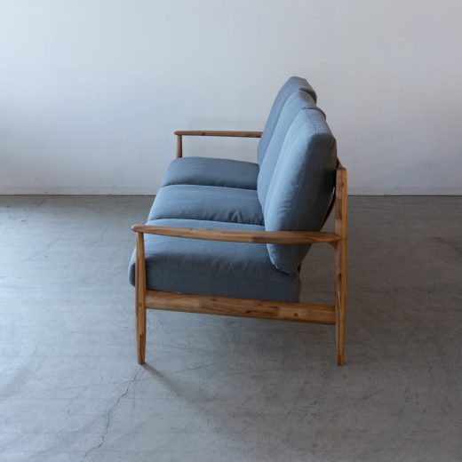 ［現品SALE］EDDA 3Pソファ グレー LS30303A-EL0E4