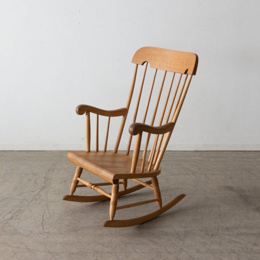 ［アップサイクル品］飛騨産業 ロッキングチェア63 ホワイトオーク材 / オイル