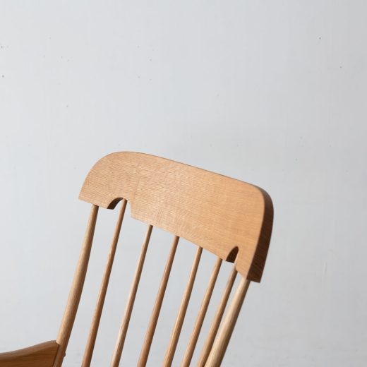 ［アップサイクル品］飛騨産業 ロッキングチェア63 ホワイトオーク材 / オイル