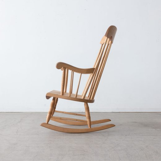 ［アップサイクル品］飛騨産業 ロッキングチェア63 ホワイトオーク材 / オイル