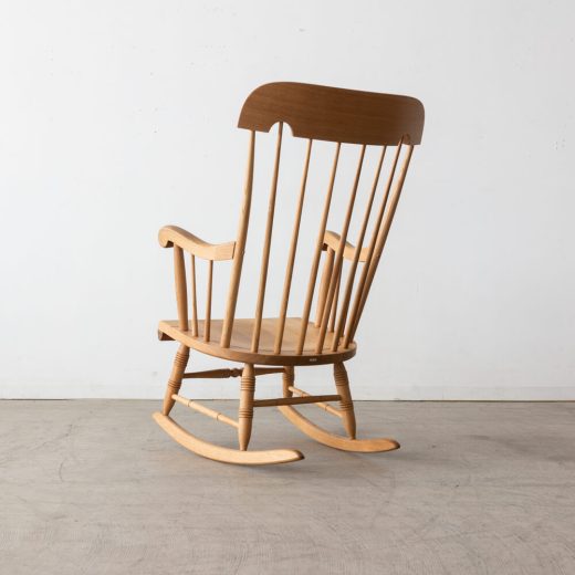 ［アップサイクル品］飛騨産業 ロッキングチェア63 ホワイトオーク材 / オイル