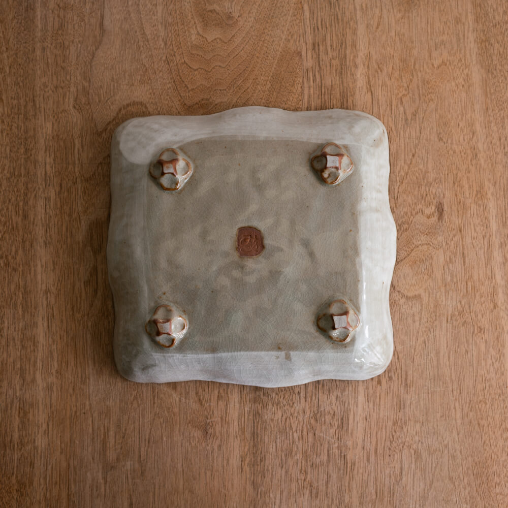 【WEB限定】木の実 菓子鉢 (角) -器市-