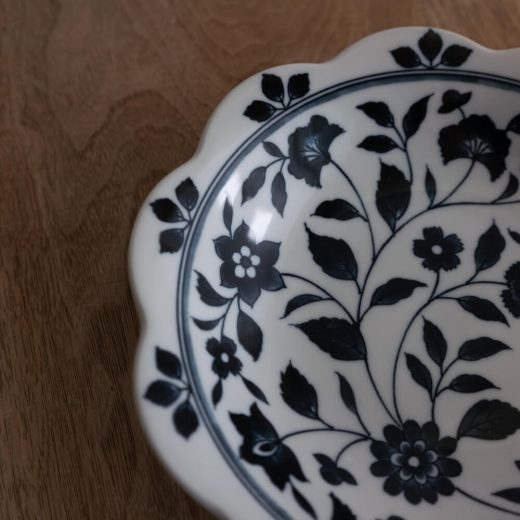 【WEB限定】洛陽花 花型63深皿 -器市-