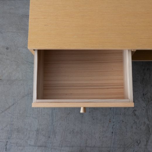 ［B品］ヘンリー TVボード HOT-538NA　天然木(アッシュ) /ウレタン塗装