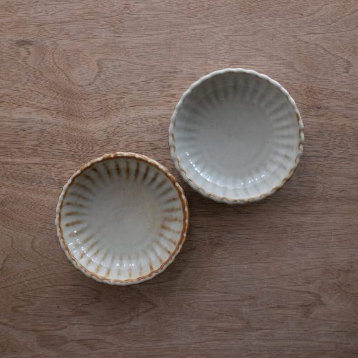 【WEB限定】サビ茶 菊型35皿 -器市-