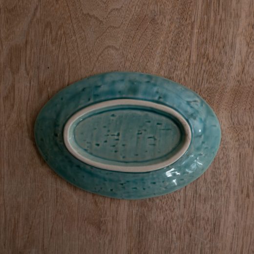 【WEB限定】ヒワ 小判皿 (小) BL -器市-