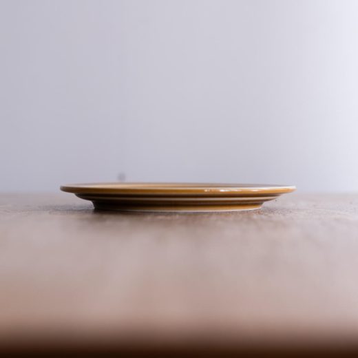 アースカラー リム型45皿 (アンバー) -器市-