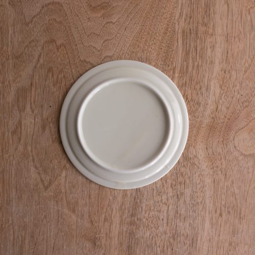 アースカラー リム型45皿 (ホワイト) -器市-