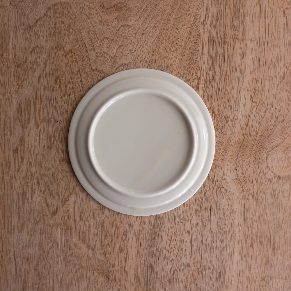 アースカラー リム型45皿 (ホワイト) -器市-