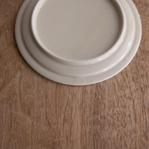 アースカラー リム型45皿 (ホワイト) -器市-