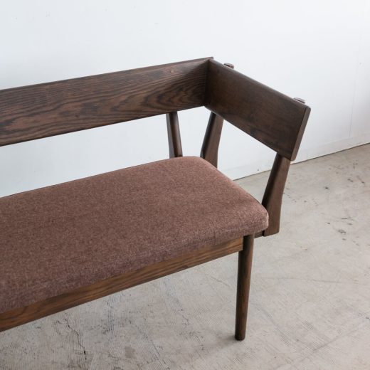 ［新品廃盤特価 ］Cielo LDカウチL ホワイトオーク無垢材 / BR色オイル仕上げ カバー付き