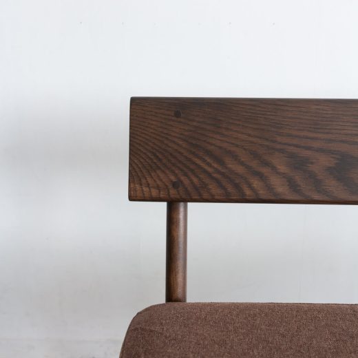 ［新品廃盤特価 ］Cielo LDカウチL ホワイトオーク無垢材 / BR色オイル仕上げ カバー付き