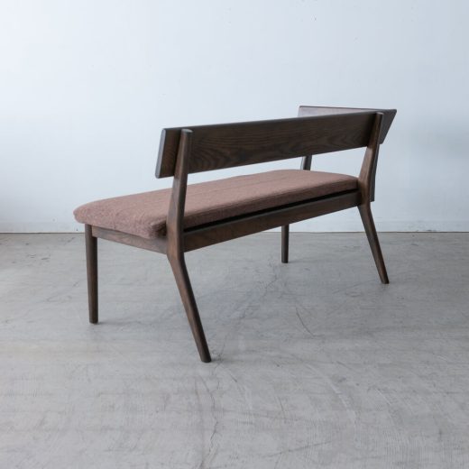 ［新品廃盤特価 ］Cielo LDカウチR ホワイトオーク無垢材 / BR色オイル仕上げ カバー付き