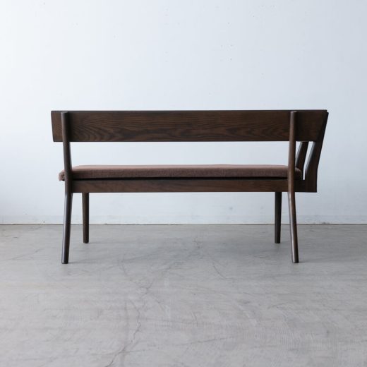 ［新品廃盤特価 ］Cielo LDカウチR ホワイトオーク無垢材 / BR色オイル仕上げ カバー付き