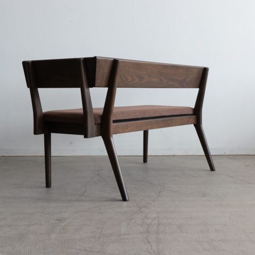 ［新品廃盤特価 ］Cielo LDカウチL ホワイトオーク無垢材 / BR色オイル仕上げ カバー付き