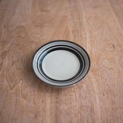 【WEB限定】黒ライン3.5皿 -器市-