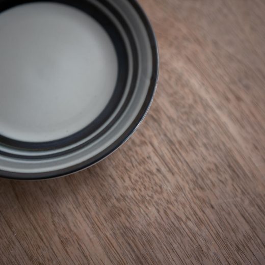 【WEB限定】黒ライン3.5皿 -器市-