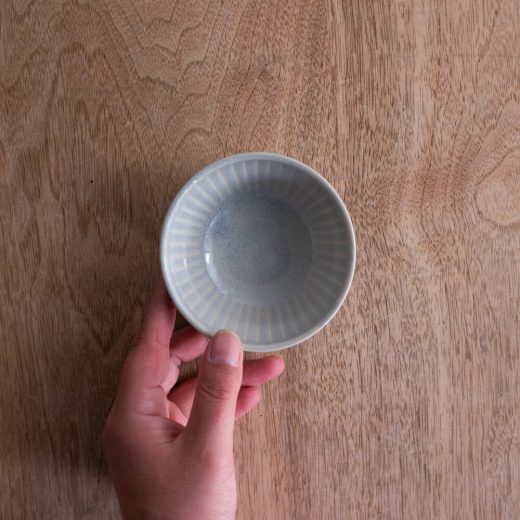 【WEB】撥水十草だるま小鉢 (小) 灰 -器市-