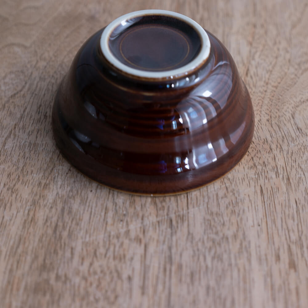 【WEB】撥水十草だるま小鉢 (小) アメ -器市-